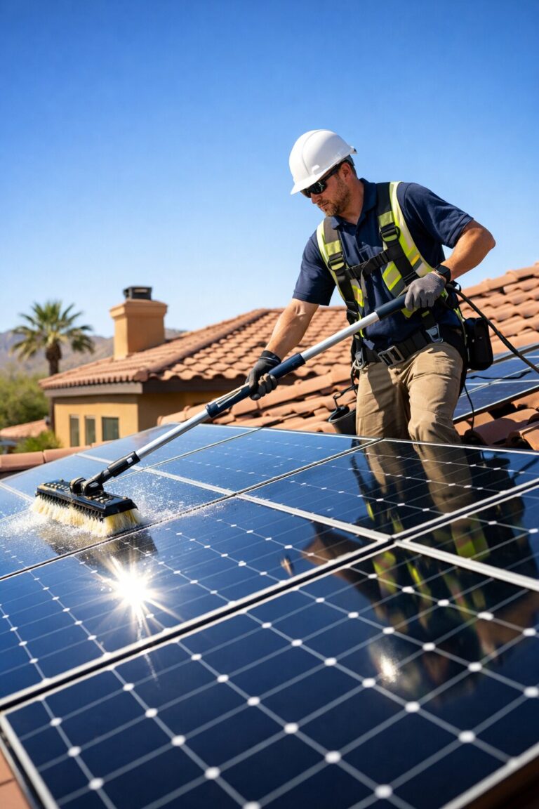 solar-panel-cleaning