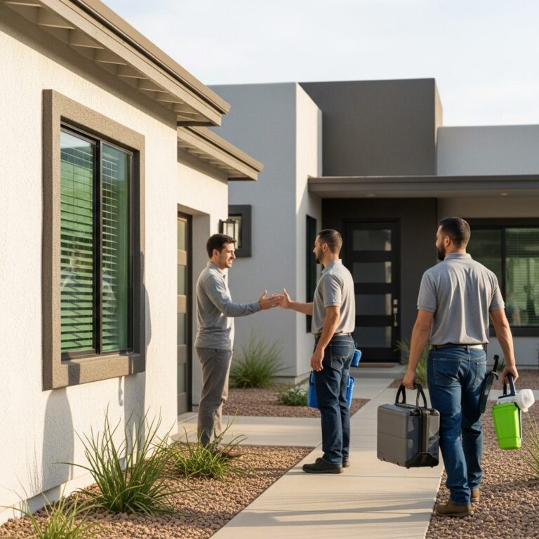 window cleaning technician