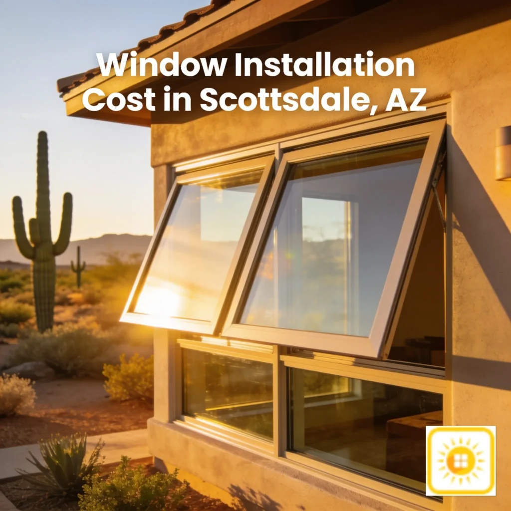 Window Installation Cost in Scottsdale, AZ